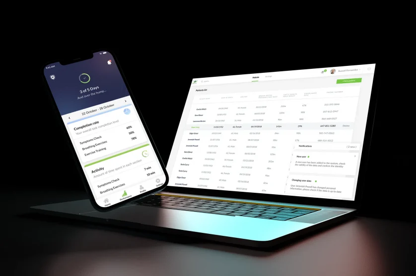 Health Control Mobile App for Seniors