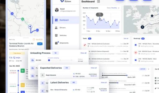Custom ERP System for Logistics