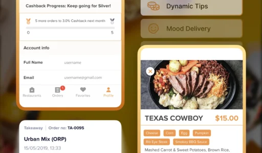 Mobile Ordering App for Restaurant